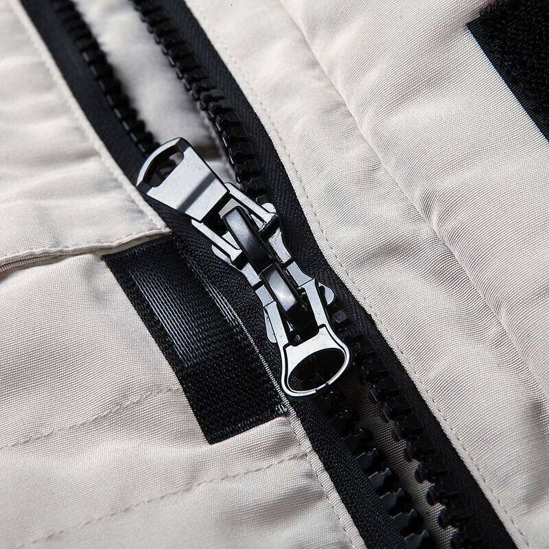Winter Jacket Men Down Cotton Mid-length Large Fur Collar Male Thicken Coat Snow Overcoat -30 Degree Parkas