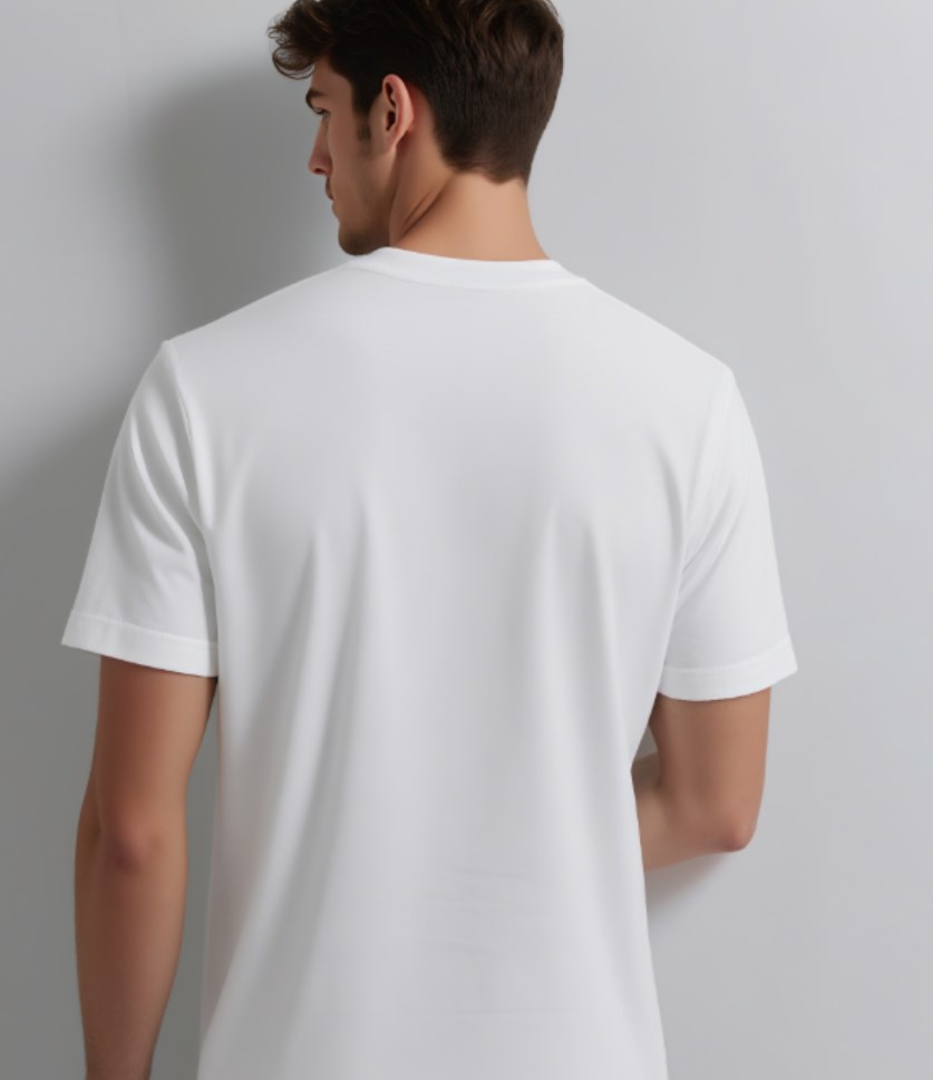 Shirts Printed Graphic Tee Sleeved T-Shirt Casual Trendy Pattern Round Neck Mens T Shirt CNLONGBIDA Brand Clothes 100% Cotton