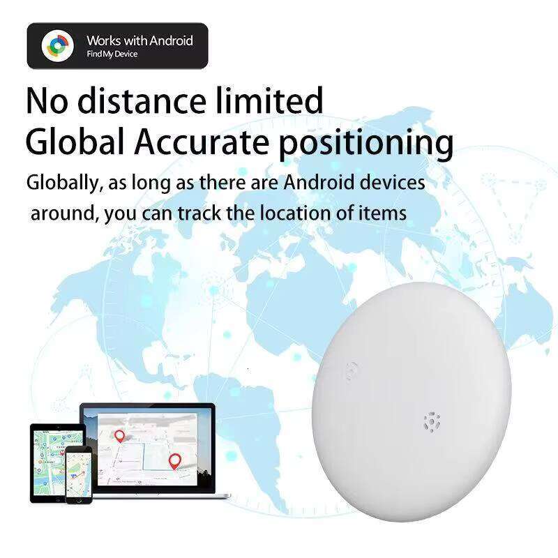 Smart GPS Tracker for Android Google Find My Device APP Air Tag Locator with Plastic Material Global Positioning Features