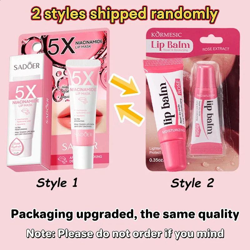 Remove Dark Lip Balm Melanin Mask Gloss Exfoliating Pink Treatment Reduce Lines Improve Dryness Moisturizing 250716
