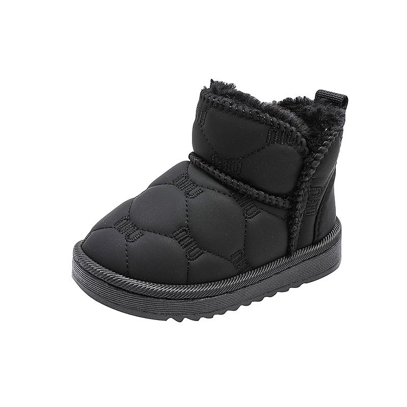 Baby Infant Snow Boots Toddler Winter Shoes Cutefeet Kids Outdoor Warm Plush Boots Windproof Waterproof Little Kid Cotton-padded Shoes Size 19 - 30