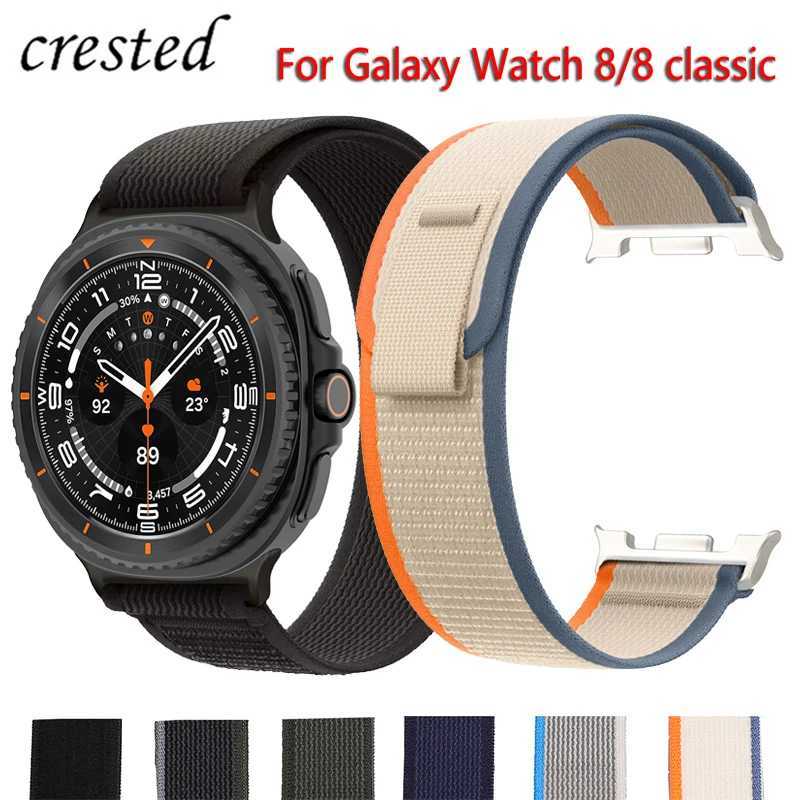 Trail Loop Band For Samsung Galaxy Watch 8 44mm 40mm Bracelet Correa Pulseira Galaxy Watch 8 Classic 46mm Sport Nylon Strap W250811