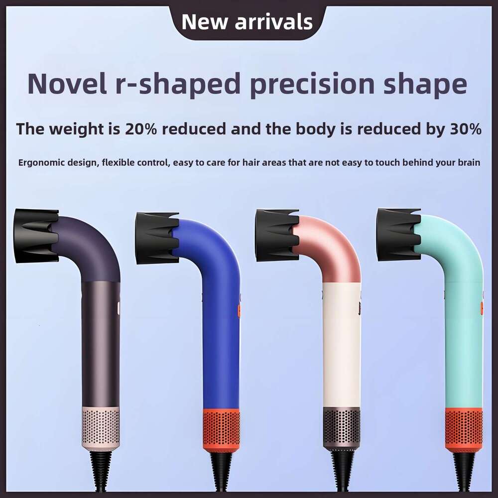 200 Million Anion Blow Dryer Professinal Leafless Hair Dryer Negative Lon Hair Care Salon Styling Lightweight Constant Temperature Quick Powerful Hair