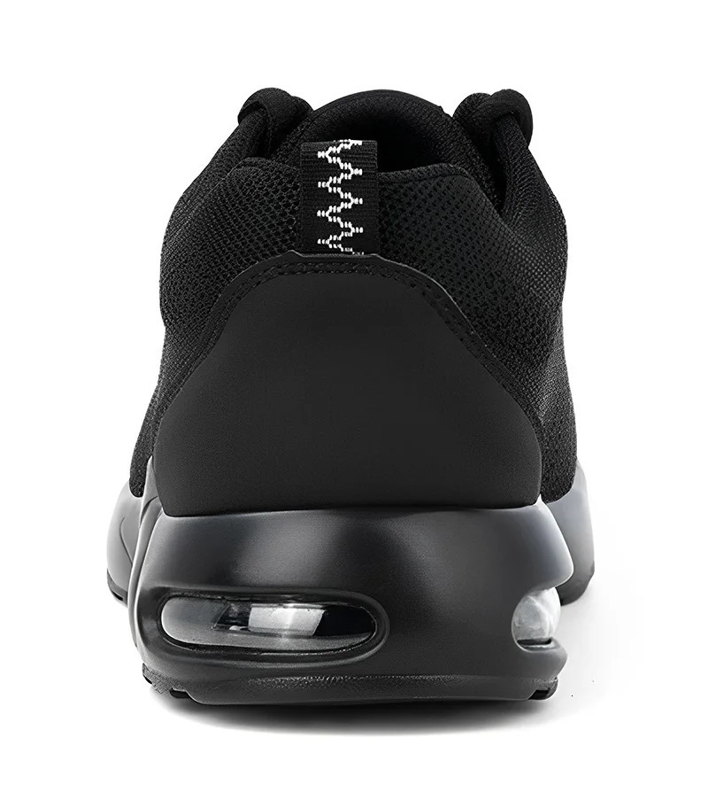 Air Cushion Steel Toe Shoes For Women Lightweight Slip Resistant Work Shoes Man Comfortable Breathable Safety Sneakers 250805