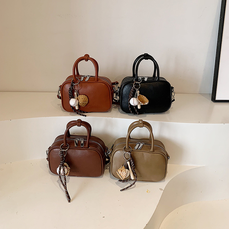 New Handheld Boston Fashion Single Shoulder Crossbody Underarm Super Popular Bowling Bag