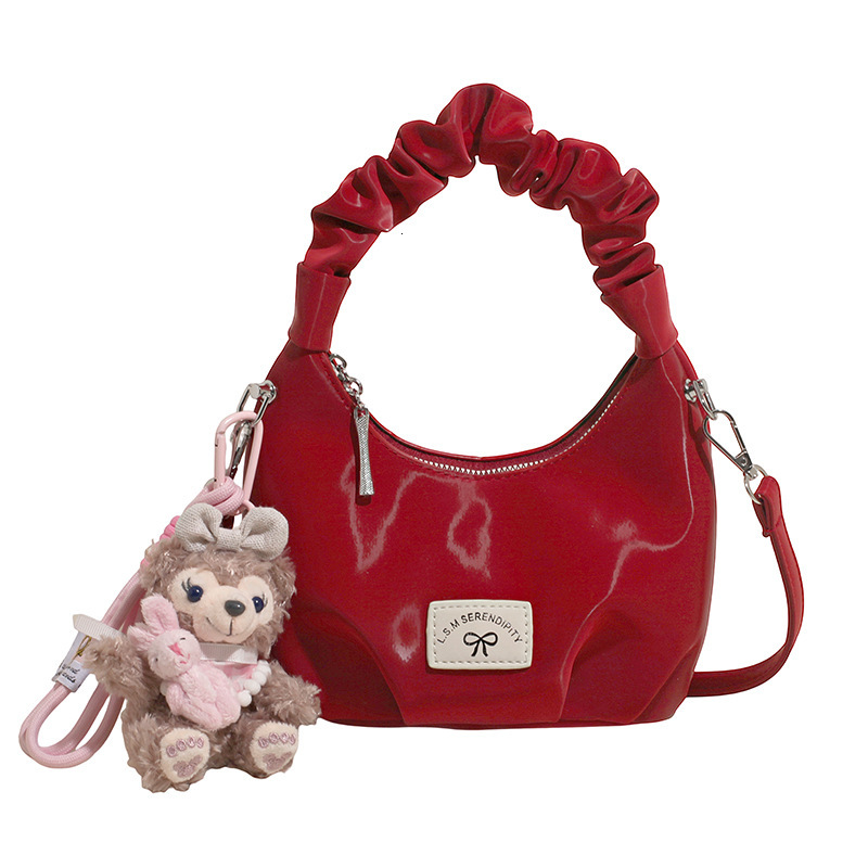 Niche Design for Women Spring Summer 2025 New Fashion Elegant Crossbody Ladies Pleated Handbag Dumpling Bag ddmymoon