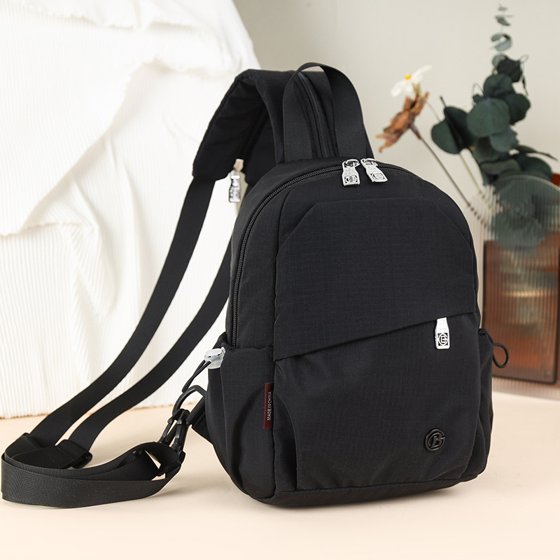 Ultra-light Waterproof Nylon Unisex Casual Portable Multi-functional Backpack Chest Shoulder Bag ddmymoon