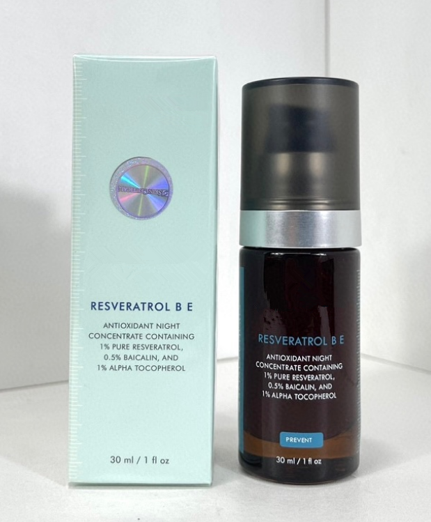 30ml RESVERATROL B E ANTIOXIDANT Night CONCENTRATE COMBINING Serum Brand BRIGHTENING treatment Skin Care Serum