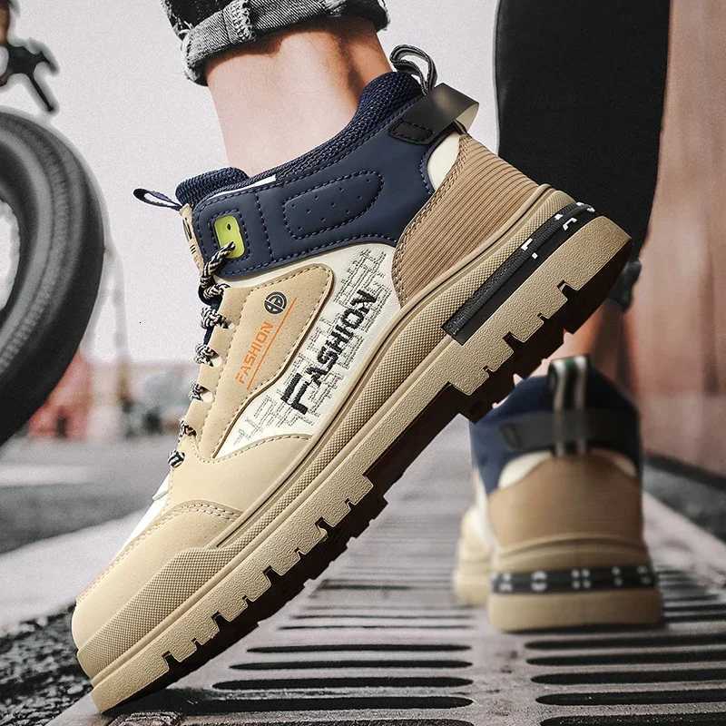 Sneakers Men Walking Sport Shoes Casual Autumn Vulcanized Shoes Men Outdoor Sneakers Men Sneakers Soft Sole Walking Shoes W250811