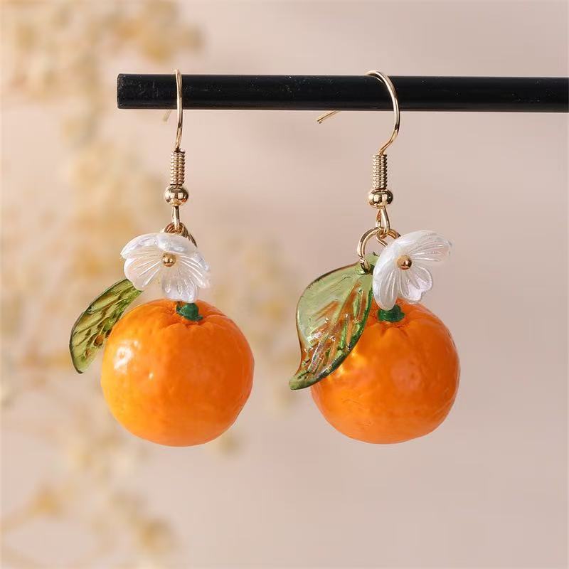 Women's Earrings Lemon Earrings Strawberry Fruit Earrings Jewelry Women's New Arrivals 2025 Gifts