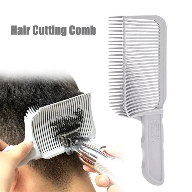 Barber Fade Combs Hair Cutting Tool for Gradient Hairstyle Comb Flat Top Men Heat Resistant Brush y250716