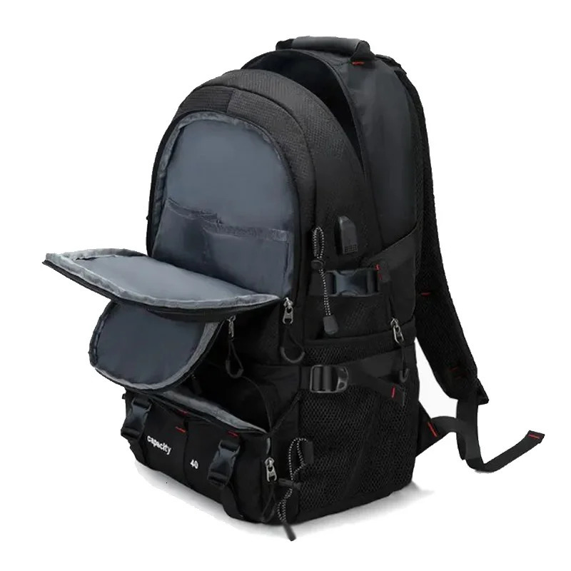 Travel backpack 40L waterproof lightweight outdoor hiking mens and womens camping 250811