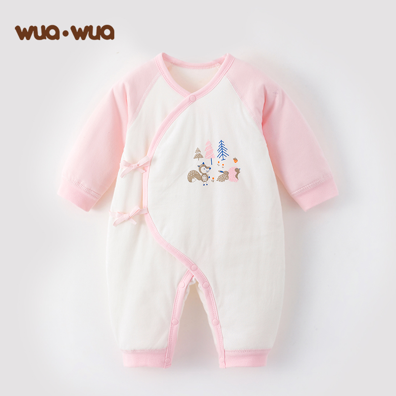 Soft Pure Cotton Baby Thermal Romper