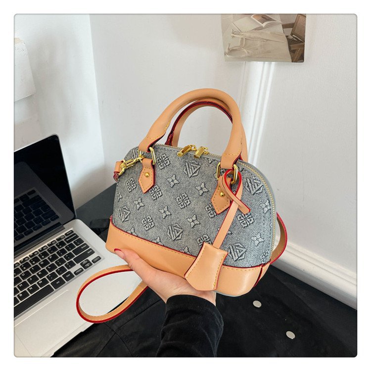 2025 New Vintage Floral Handbag For Women - A Unique, High-End, Versatile Shoulder Sling Bag With Shell Design fashion