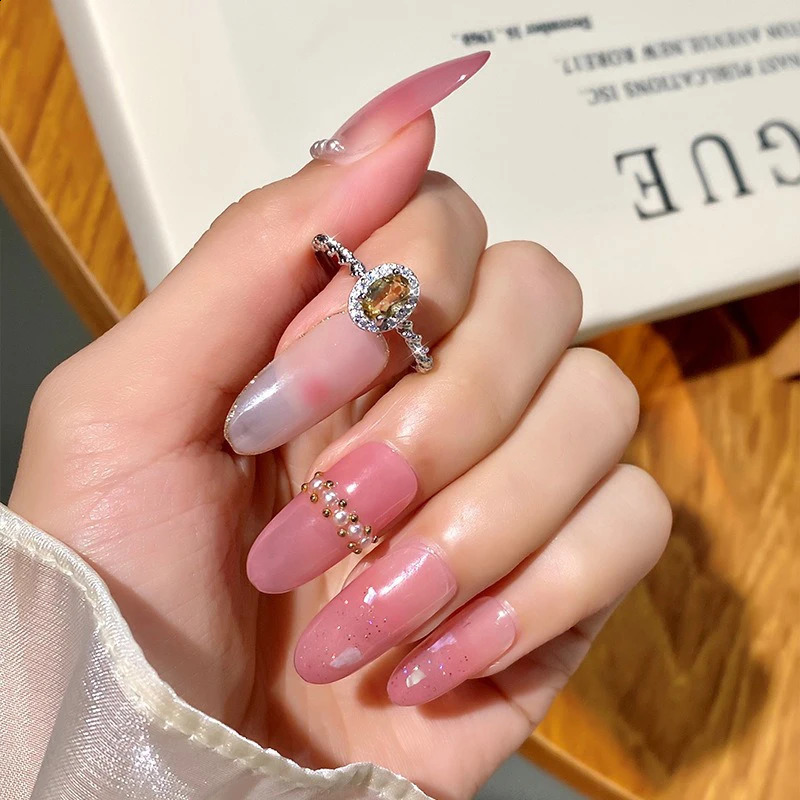 TrustDavis 925 Sterling Silver Womens Fashion Sweet Natural Crystal Stone Adjustable Ring for Women Girls Jewelry Gift DS4422 250807