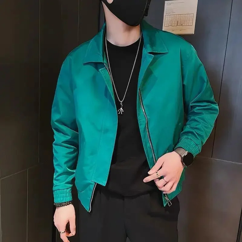 Male Coats Trendy Spring Autumn Mens Jackets Slim Fit Original s Sale Joker Fast Delvery Stylish Deals Vintage Y2k 250809