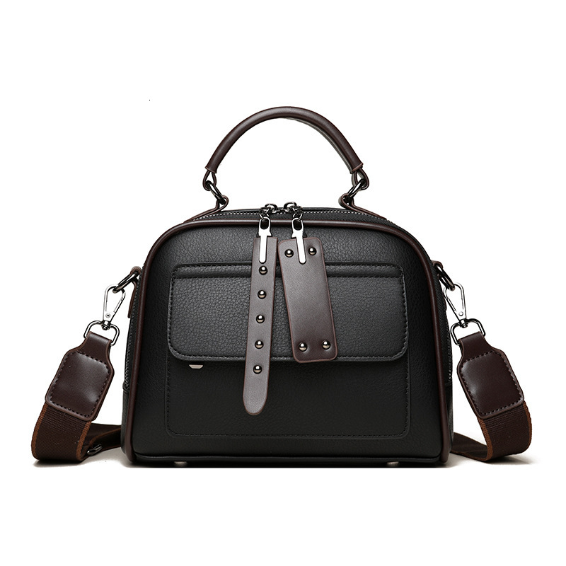 Soft Leather Handbag for Women 2025 New Trendy Shoulder Simple Small Square Crossbody Bag ddmymoon