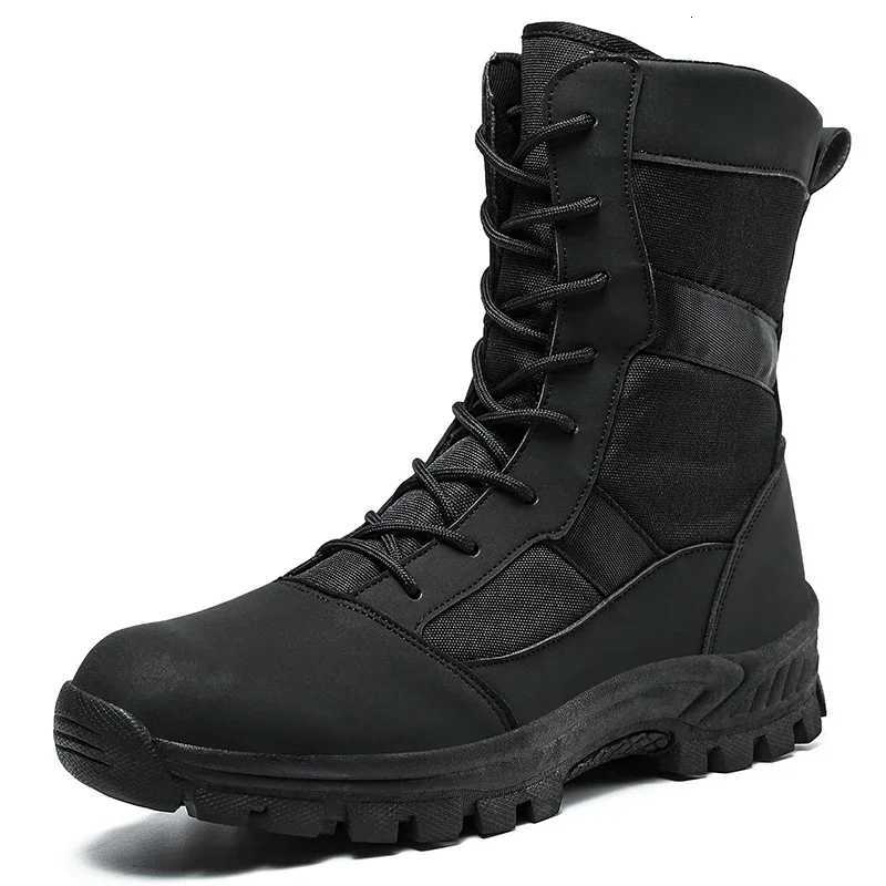 Men Tactical Boots Waterproof Hiking Shoes Brand Ankle Plus Climbing Shoes Size Boot Free Shipping Outdoor Casual W250811