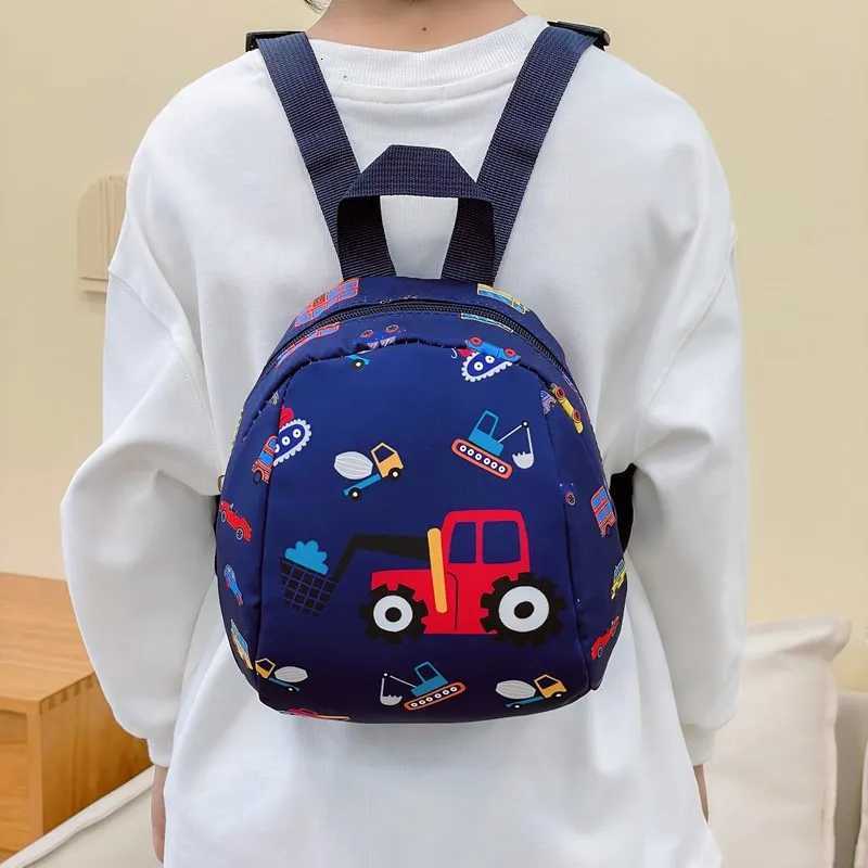 Fashionable Cartoon Dinosaur Backpack for Children in Kindergarten with Snack Storage Bag Cute and Practical Kids Schoolbag M250811