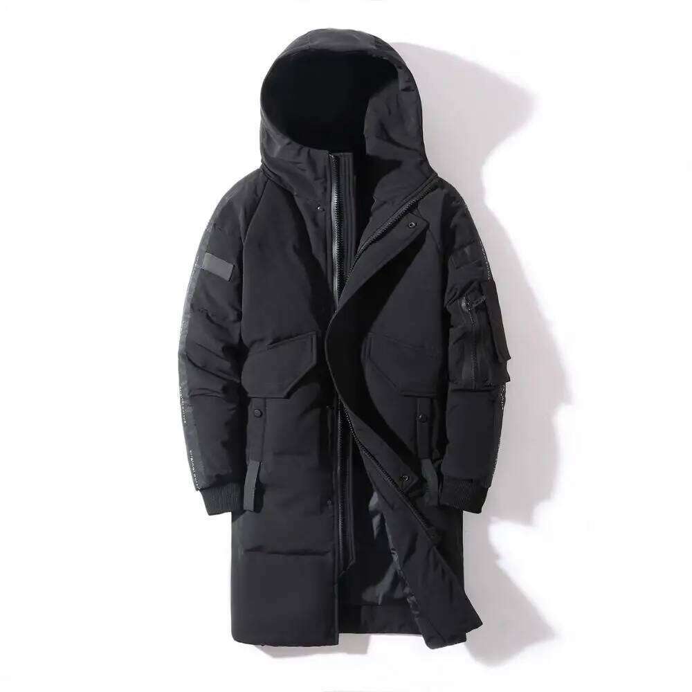 Teens New Winter Jacket Stylish Male Down Coat Thick Man Clothing Brand Men's Apparel Warm Parka