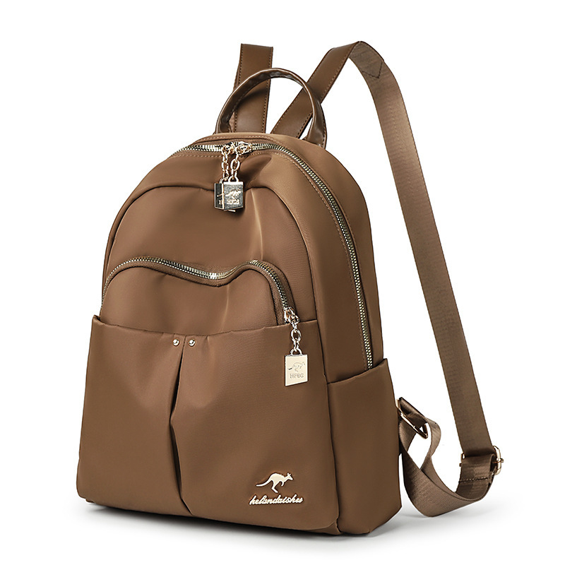 Lightweight Oxford Cloth for Women 2025 New Casual Travel Large Capacity Backpack Simple Commuter School Bag ddmymoon