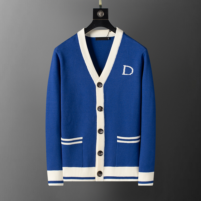 designer autumn mens sweaters clothes pullover knitted casual knitwear sweatshirts geometry woollen woolly jumper