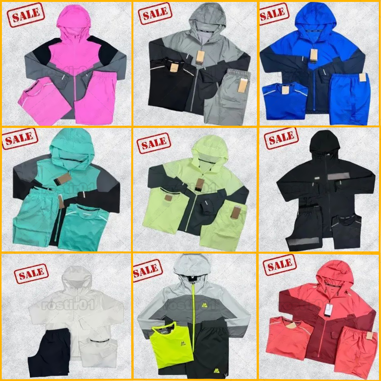 Tracksuit mens Tracksuit ports fiess jogging suits running shirts shorts quick dry sportswear