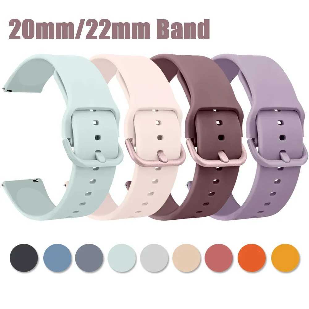 20 22mm Silicone Strap For Huawei Watch 3 4 Pro GT 4 46mm/GT 3/GT Runner/GT 2 Pro/GT 3 Pro Band For Honor Watch Magic 2 Bracelet W250811