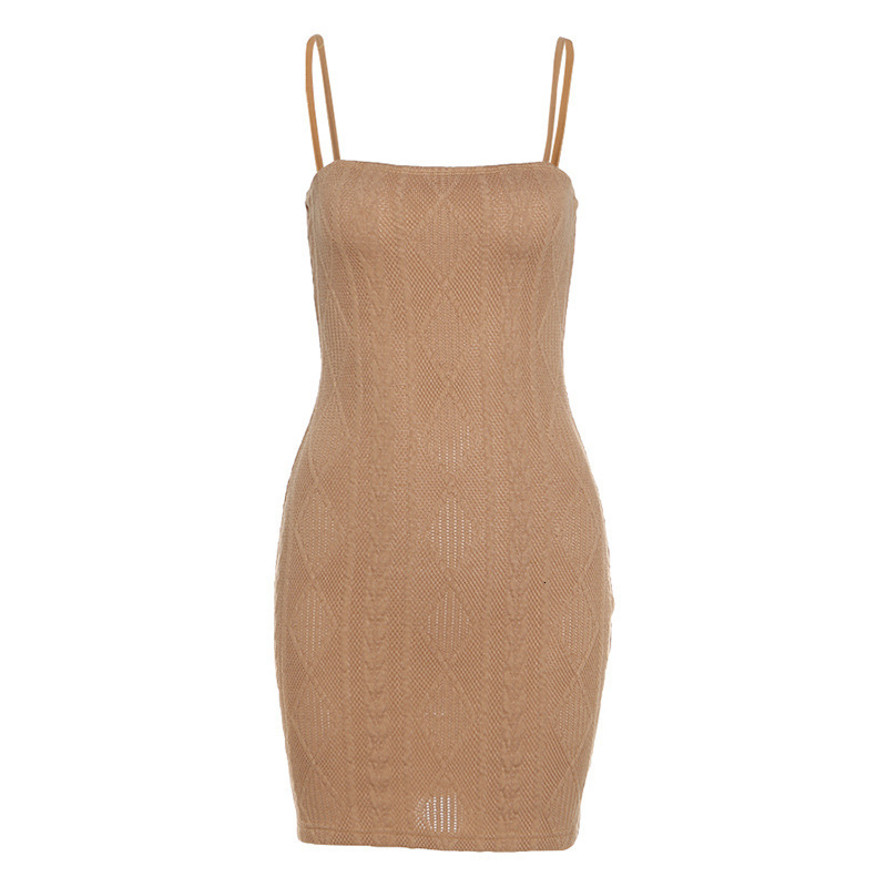 2025 Summer New Women's Fashion fashion Trend European and American Style Summer New Women's Solid Color Sexy Strap Short Skirt High Waist D