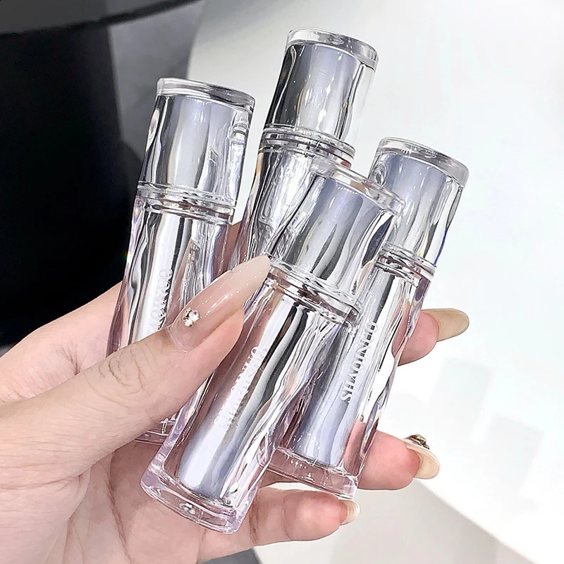 Mirror water gloss lip Dew low saturation glass lip toot lip glaze white mouth red 250809