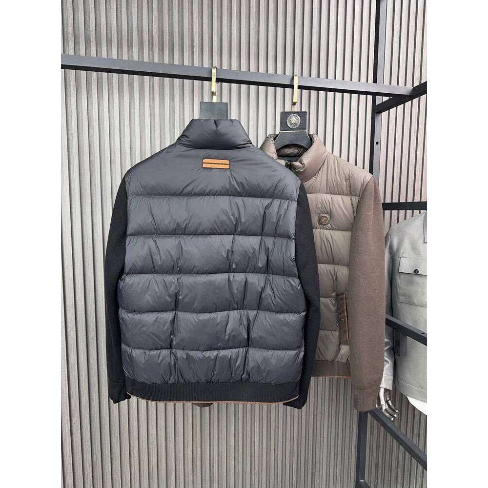 Svip Men's down Jaet .3W+90 White Du Feather Lightweight Warm Casual Stand Collar Faionable Urban Sle Winter Coat