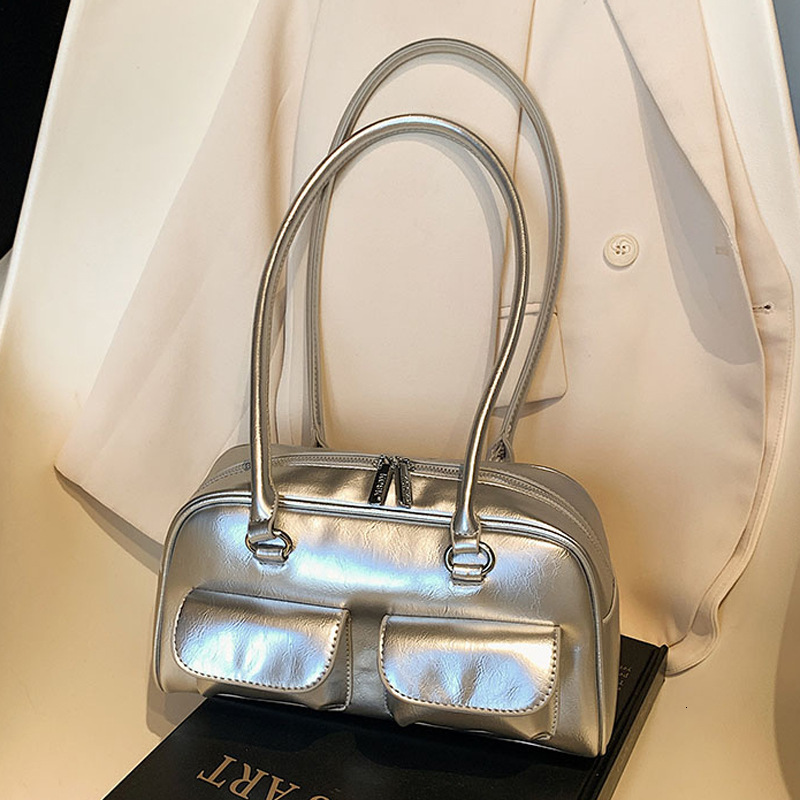 Niche Bowling Underarm for Women New Korean Fashion Large Capacity Commuter Shoulder Bag ddmymoon
