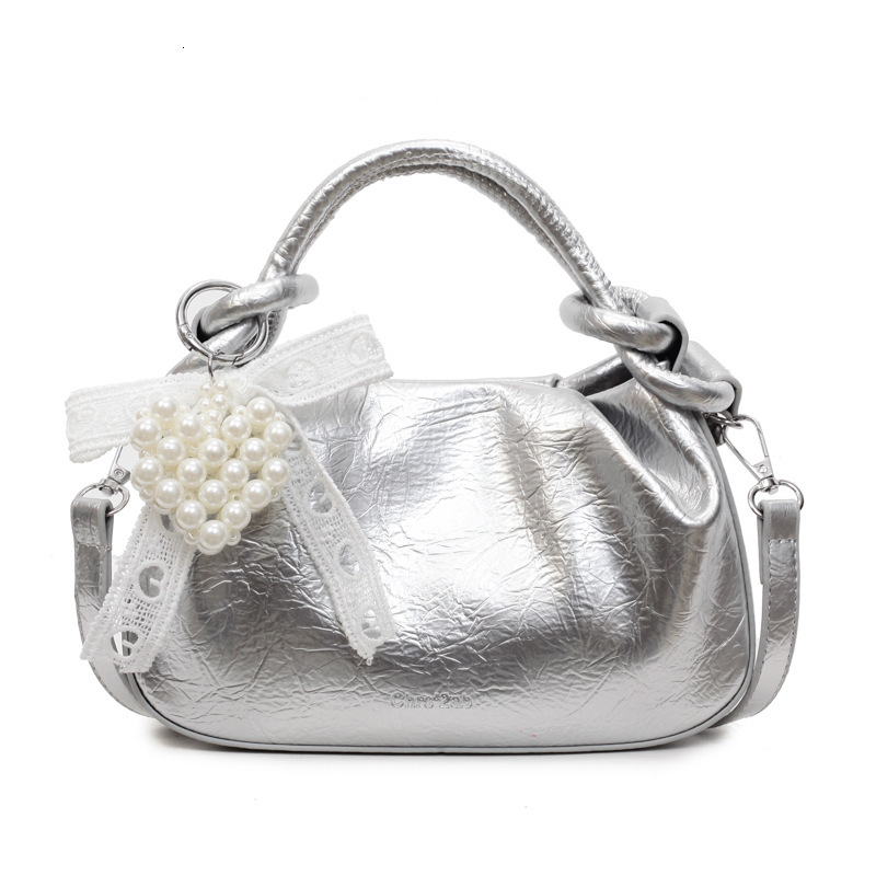 High-end Single Shoulder for Women 2025 New Fashion Casual Versatile Pearl Summer Stylish Small Crossbody Bag ddmymoon