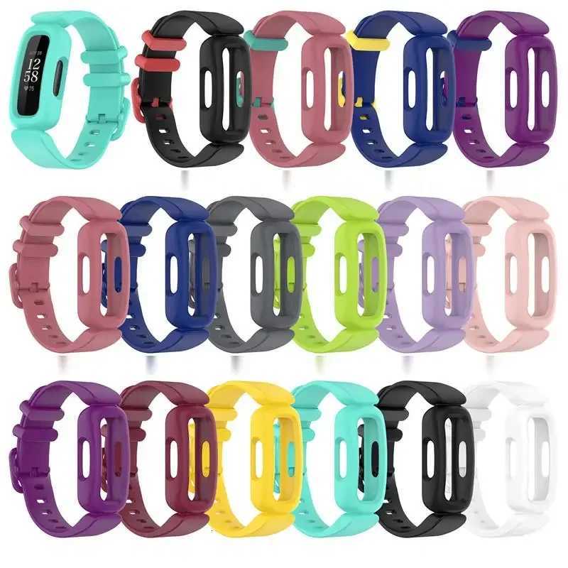 Rubber Strap For Fitbit Ace 2 3 Kids Sport Bracelet Replacement Band For Fitbit Inspire/Inspire HR/Inspire 2 Smart Watch Band W250811