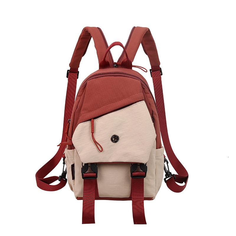 Nylon Fabric New Lightweight Multi-Functional Small Backpack for Outings Ins Outdoor Casual Crossbody Chest Bag ddmymoon