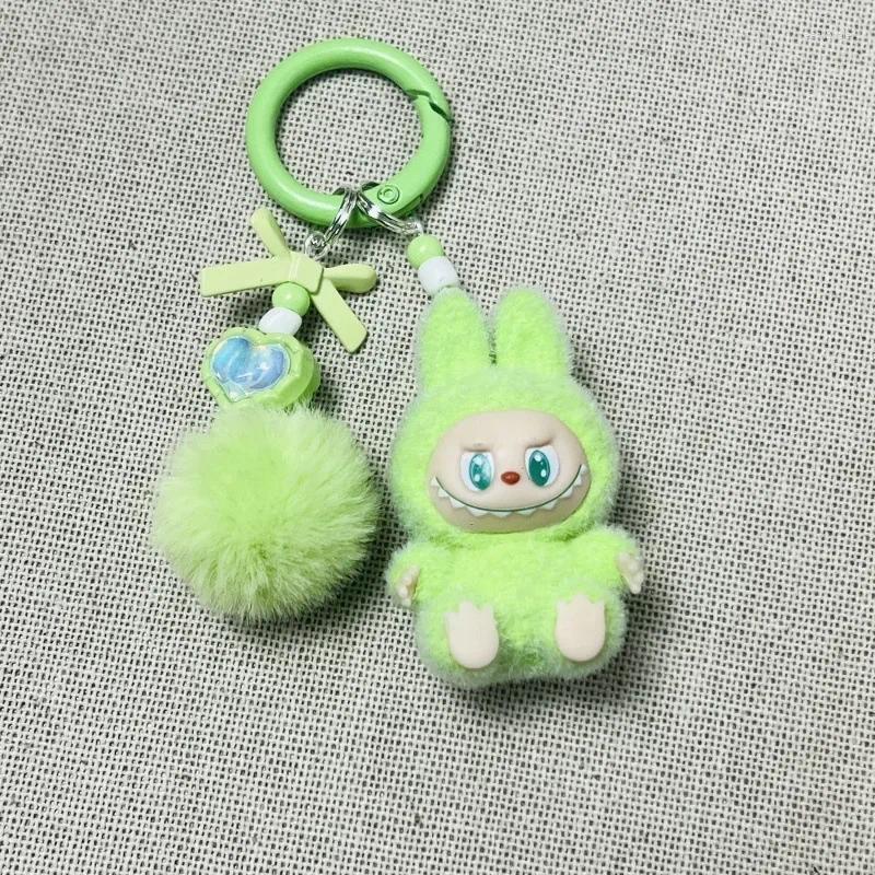 Cartoon Christmas Gift Kawaii Particles Phone Chain Keychain Bag Cell Charm Cute Key