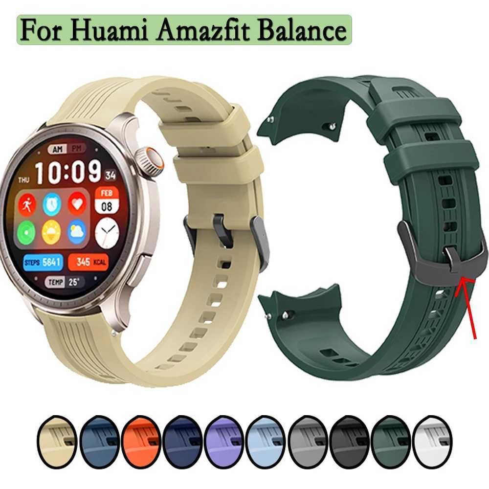 Strap For Huami Amazfit Balance High Quality Silicone Watchband Replacement Adjustable Wristband Sport Band W250811