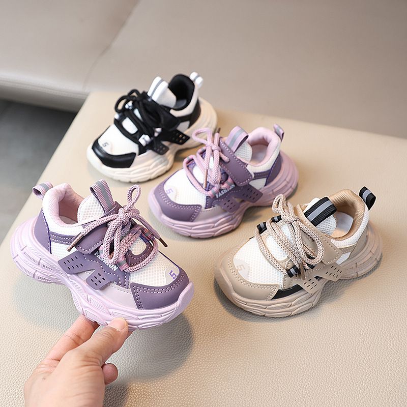 Kids Sneakers for Girls Fashion Design Sports Shoes Cutefeet for Toddlers Non-slip Children School Running Shoes for Boys Size 21 - 30 C0637