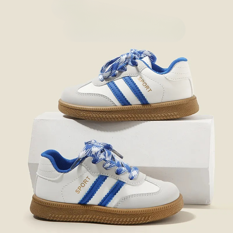 Kids Fashion Casual Flats Toddler Outdoor Walking Sneakers Children Comfortable Classical Shoes Girls Boys Sizes US5.5C-US1Y 000540