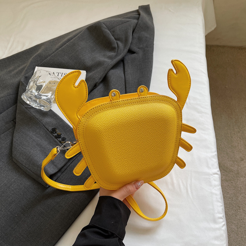 2025 New Crab Creative Funny Cute Shoulder Fashion Trend Niche Women's Crossbody Phone Bag ddmymoon