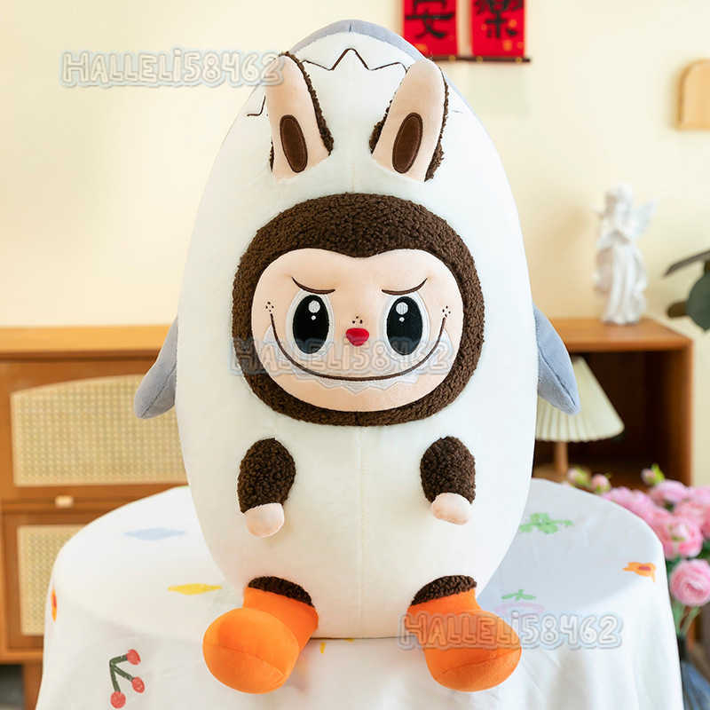 New Cute Shark Labubu Plush Toy Labubu Doll Creative Pillow Stuffed Animal H250811