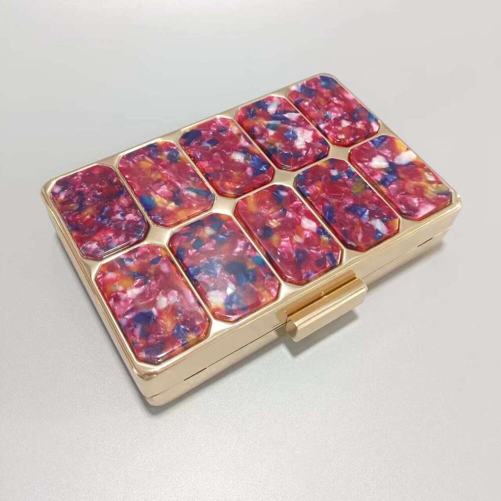 Hot-selling New Acrylic Evening Clutch Shoulder Crossbody Wedding Fashion Women's Bag