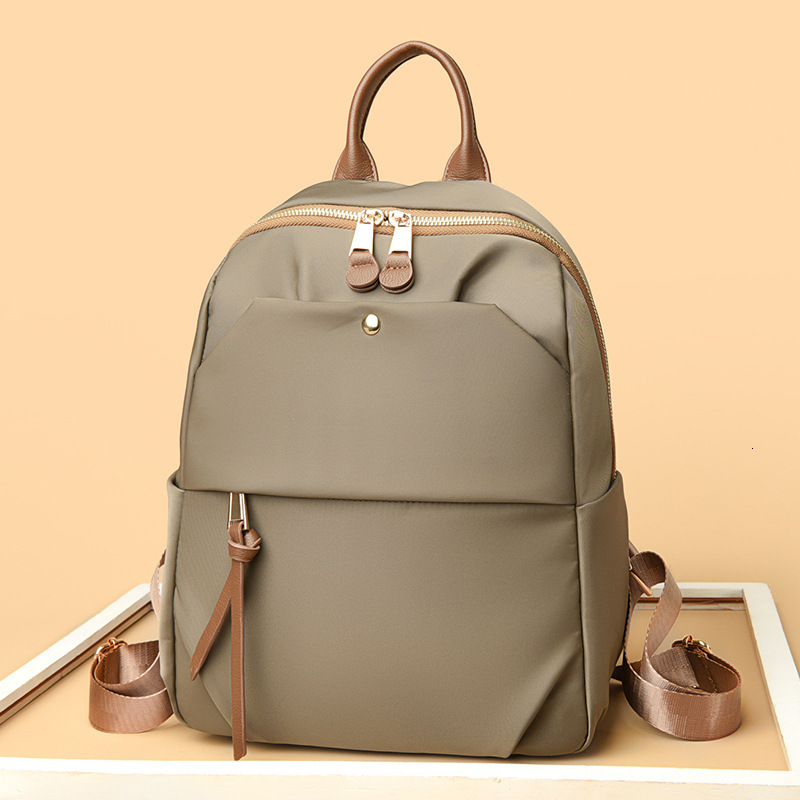 Waterproof Oxford Cloth Backpack for Women, New Simple Commuter Lightweight Large Capacity Travel Backpack, Casual School Bag ddmymoon