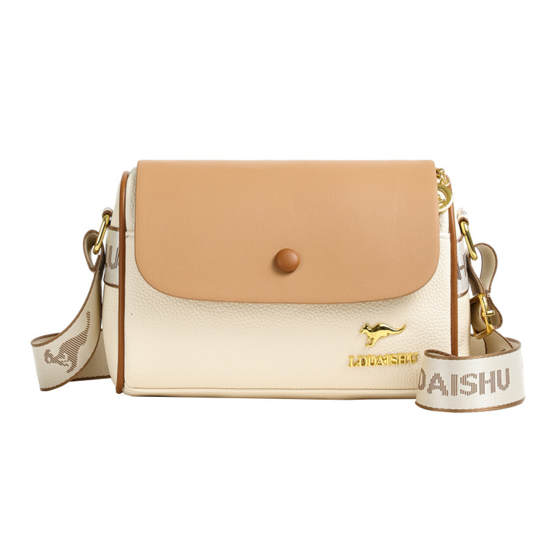 Soft Leather Cylinder High-End Pillow Women's New Simple Versatile Large Capacity Shoulder Crossbody Bag ddmymoon