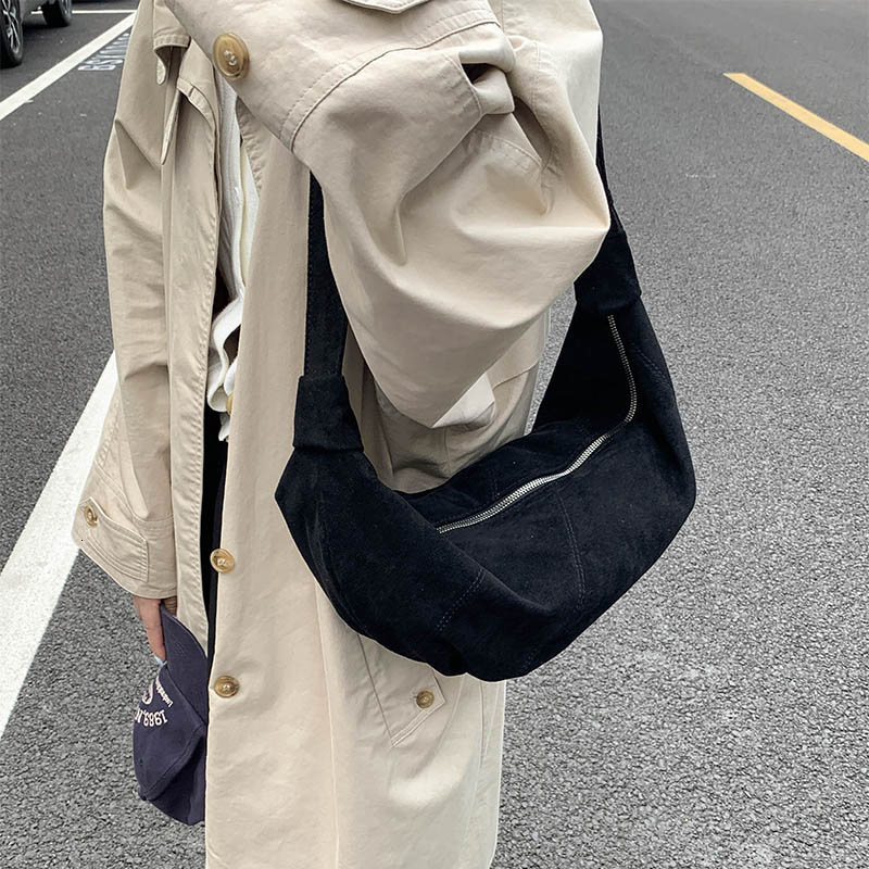 Suede Dumpling Casual Crossbody for Women 2025 New High-End Large Capacity Shoulder Underarm Bag ddmymoon