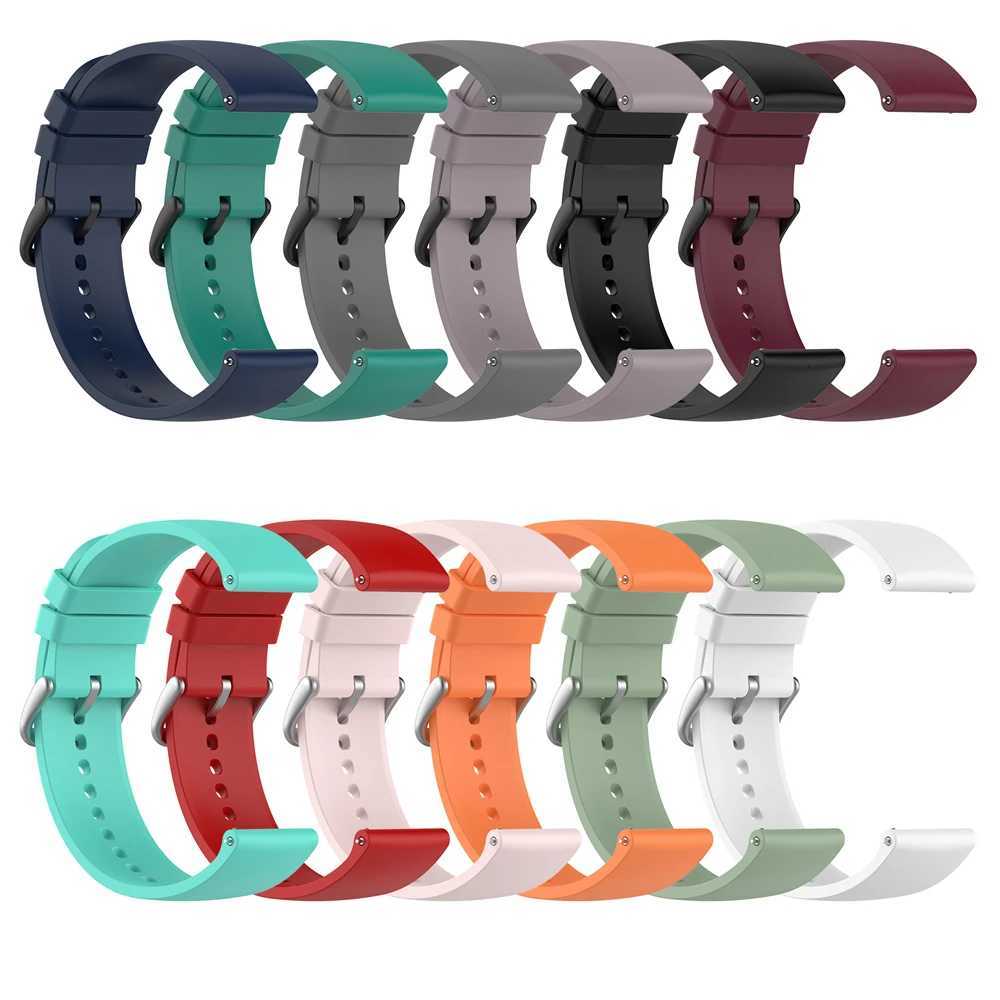 20mm 22mm Silicone Strap For Garmin Venu 3 Band Forerunner 265 255 245 165 Music Vivoactive 4 Bracelet Garmin Venu Sq2 Plus Belt W250811