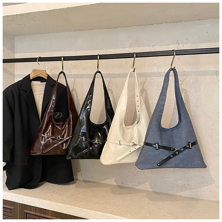 2025 Autumn New Women's Shoulder Bag Korean Fashion Women's Handbag Casual Large Capacity Retro Personalized Bag Women's Crossbody Bag 