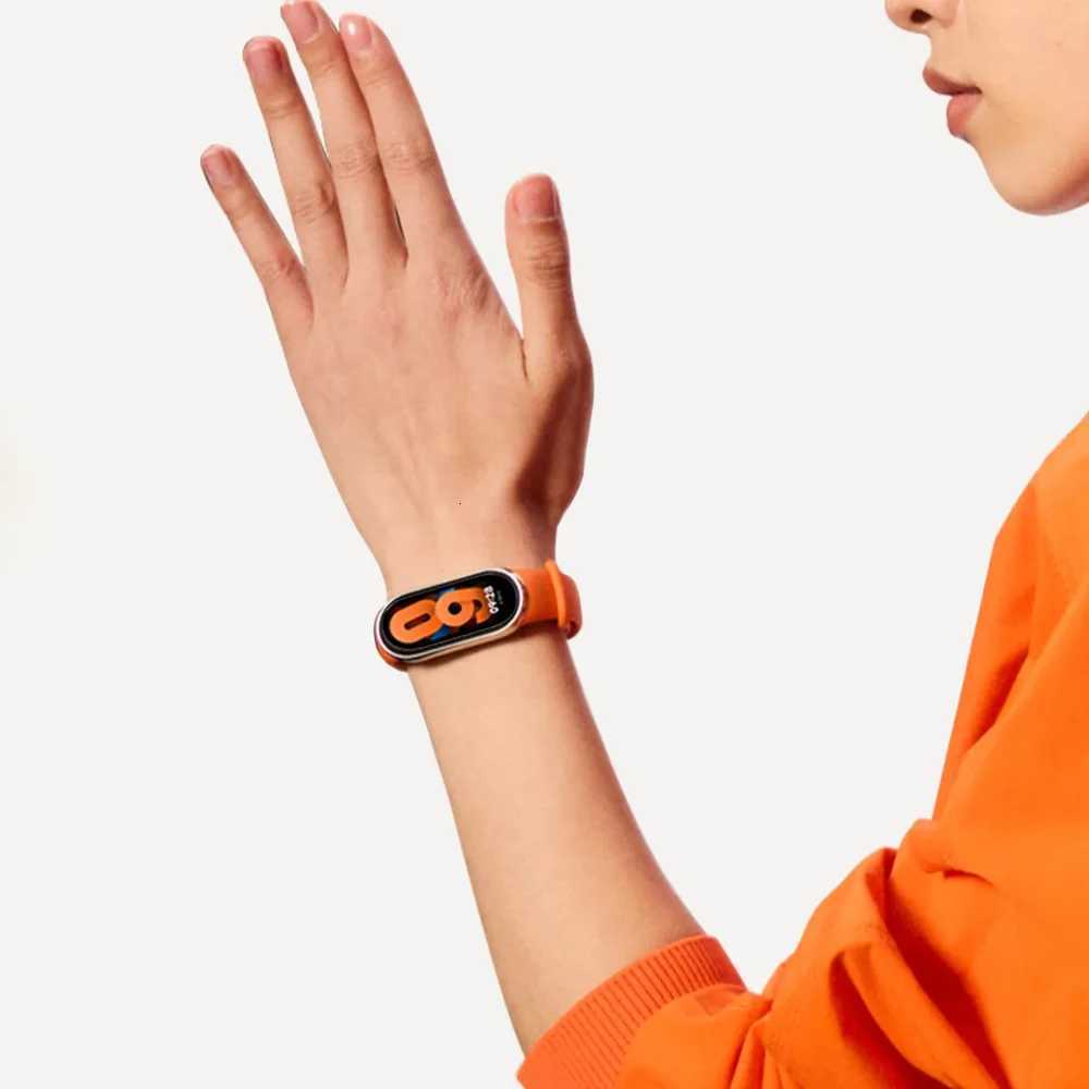Silicone Strap for Xiaomi Mi Band 10 9 8 NFC Sport Rubber Bracelet Strap Xiaomi Smart Band 10 9 8 Accessories W250811