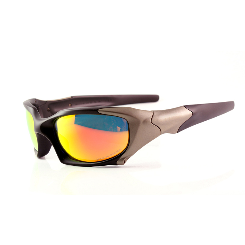 Pitboss Sunglasses Mens Designer X Metal 03-304 Matte Black Glasses Ladys Fire Lens Fashion Polarized Eyewear 61mm