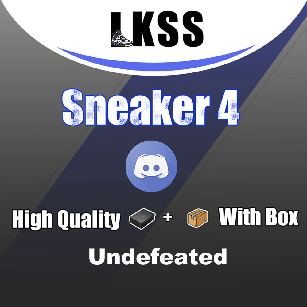 Undefeated LKSS Jason High Quality 4 Sneaker Shoes for Man Women 02